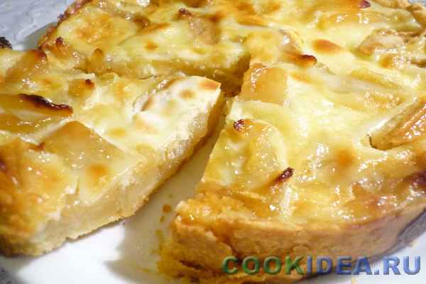 Французский яблочный пирог