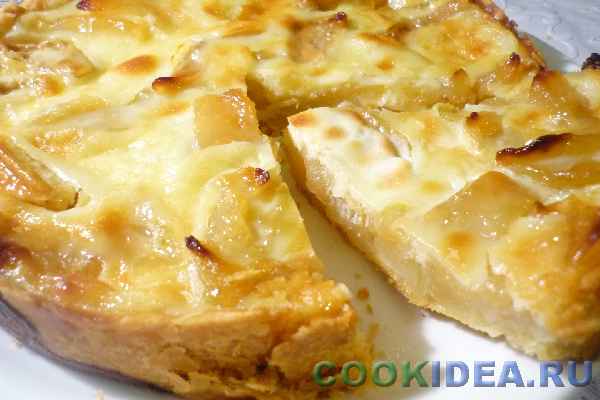 Французский яблочный пирог Французский яблочный пирог