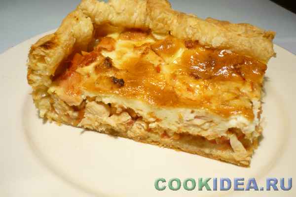 Пирог куриный-киш Пирог куриный-киш