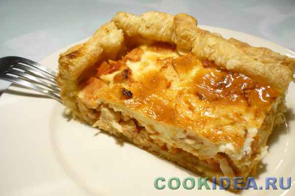 Пирог куриный-киш Пирог куриный-киш